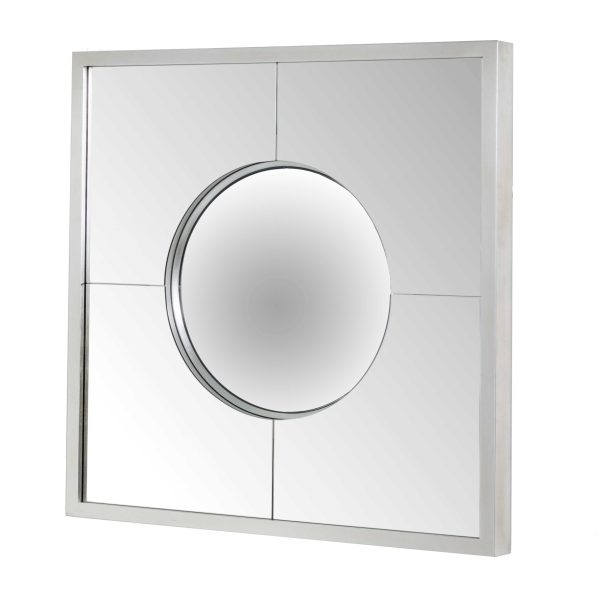 Espejo Veneciano Efecto Ojo De Pez 90*90 Cm