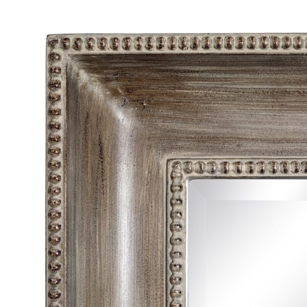 ESPEJO GRIS PU/CRISTAL DECORACIÓN 104,14 X 11,43 X 200,66 CM - Imagen 2