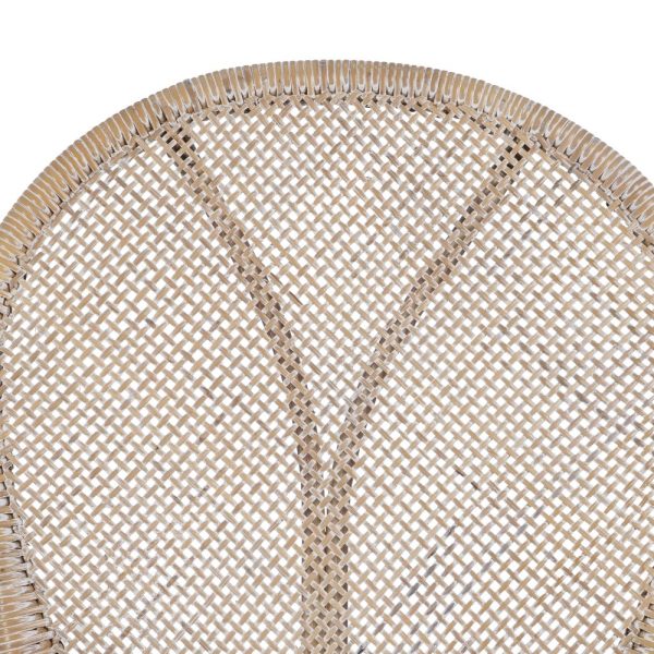 SILLA BEIGE-MARRÓN RATÁN 47 X 48 X 98,50 CM - Imagen 6