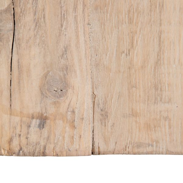 MESA COMEDOR NATURAL MADERA DE PINO 200 X 100 X 77 CM - Imagen 7