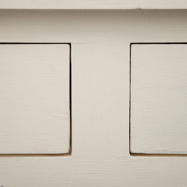 Consola Blanco Roto Madera Mindi Salón 136 X 40 X 90 Cm - Imagen 8