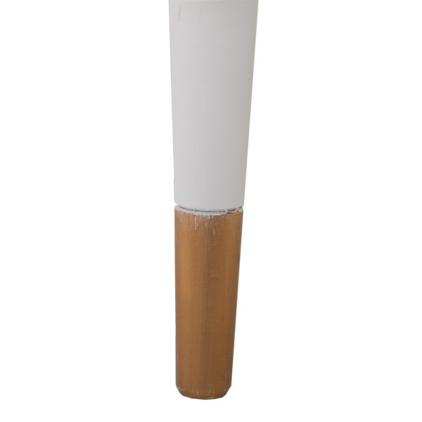 Consola Blanco-Natural Madera De Pino 90 X 28 X 77 Cm - Imagen 9