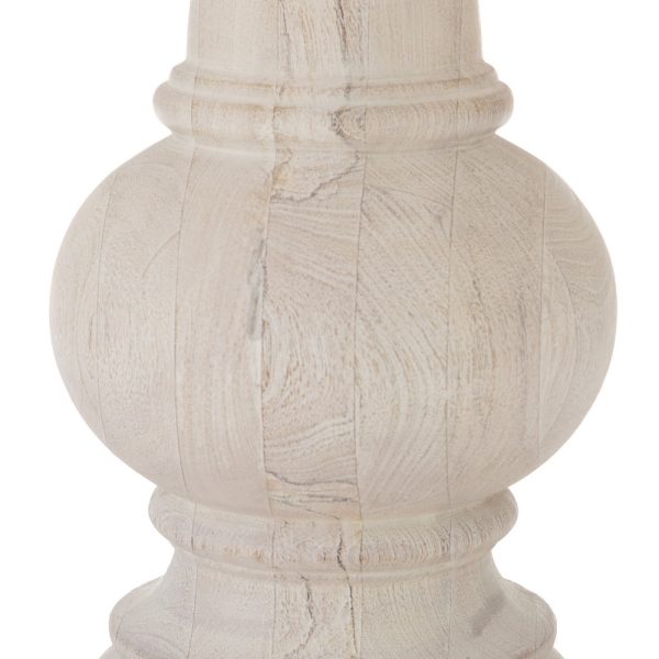MESA COMEDOR BLANCO ROZADO 120 X 120 X 76 CM - Imagen 6