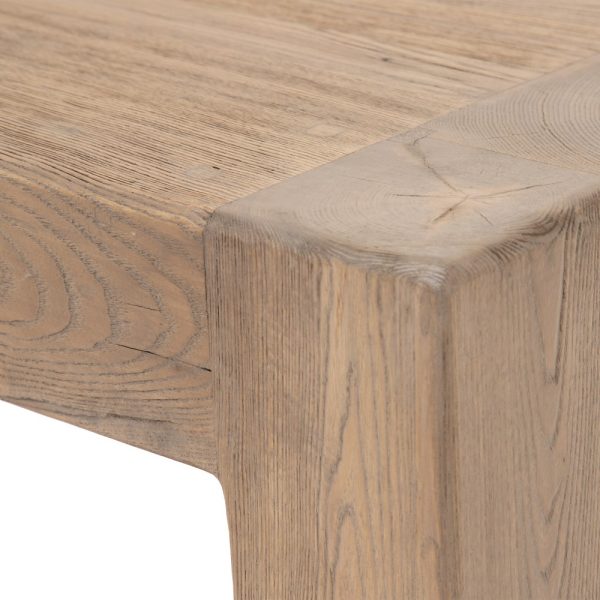 CONSOLA NATURAL MADERA DE OLMO SALÓN 183 X 38 X 76 CM - Imagen 3