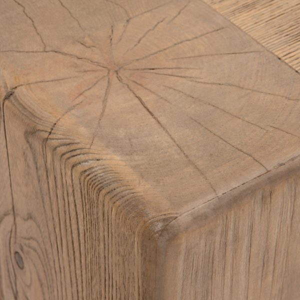 CONSOLA NATURAL MADERA DE OLMO SALÓN 183 X 38 X 76 CM - Imagen 4