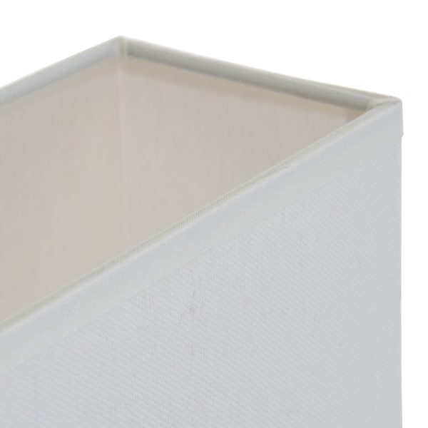 Aplique Pared Blanco-Negro Tejido-Metal 39 X 12 X 33 Cm - Imagen 6