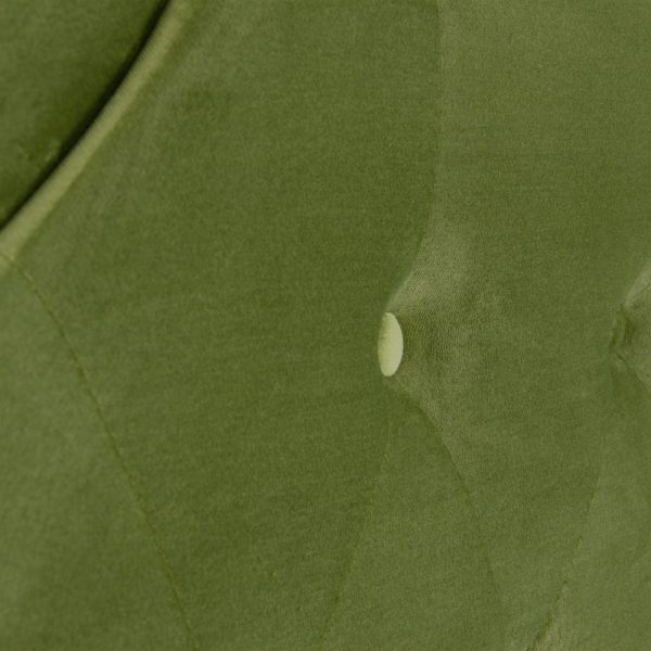 Cabecero Verde Tejido Dormitorio 160 X 7 X 78 Cm - Imagen 5