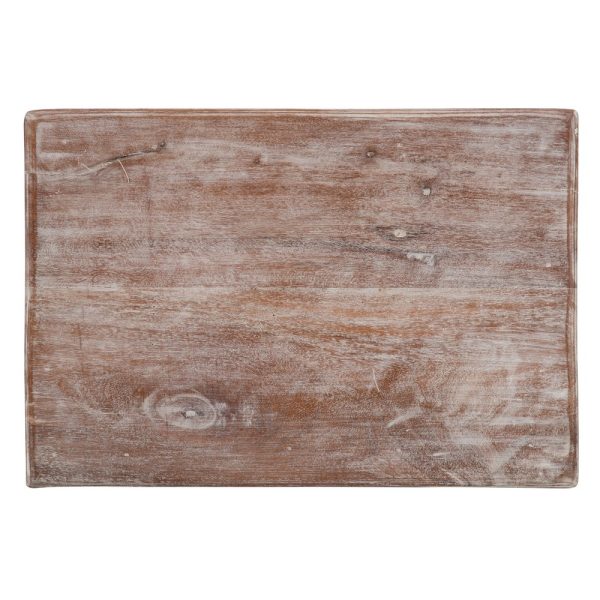 MESA AUXILIAR BLANCO ROZADO 60 X 42 X 70 CM - Imagen 8