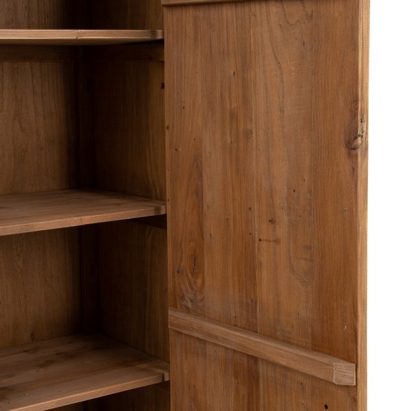 ARMARIO NATURAL MADERA DE OLMO SALÓN 122 X 46 X 210 CM - Imagen 7