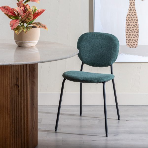 Silla Verde Dm-Metal 45,50 X 53,50 X 82,50 Cm - Imagen 2