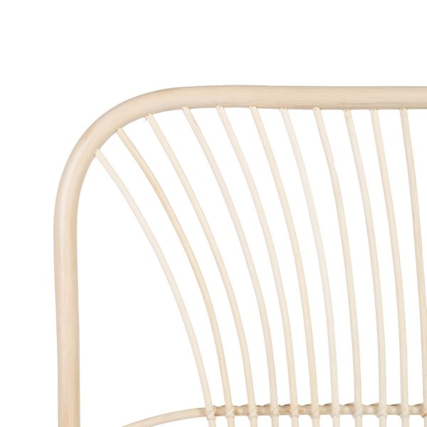 Cabecero Natural Ratán Dormitorio 160 X 3 X 125 Cm - Imagen 3
