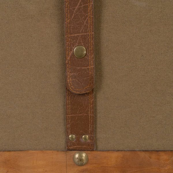 S/3 Baúles Natural-Verde Tejido-Madera 90 X 47 X 45 Cm - Imagen 9
