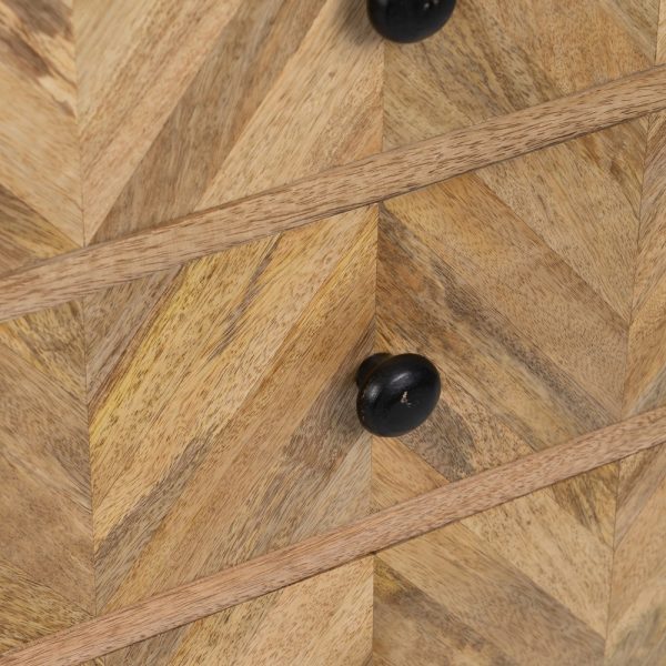 Sinfonier Natural Madera De Mango 46,50 X 33,50 X 95 Cm - Imagen 7