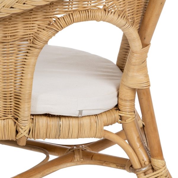 Sillón Natural Ratán Salón 57 X 58 X 80 Cm - Imagen 9
