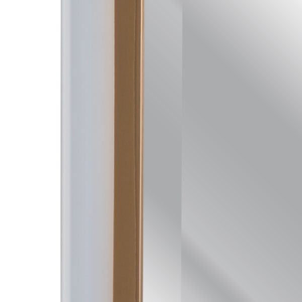 ESPEJO ORO-BLANCO MADERA DECORACIÓN 46 X 6 X 116 CM - Imagen 3