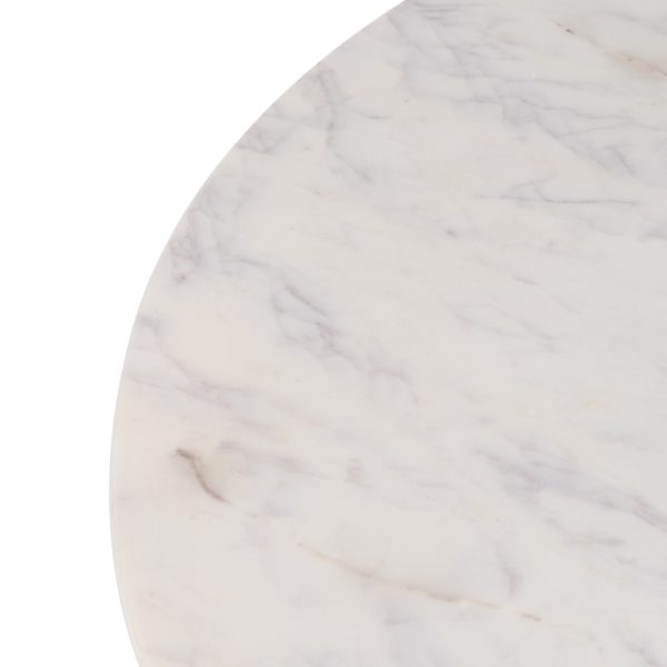 MESA COMEDOR NATURAL-BLANCO 120 X 120 X 77 CM - Imagen 3