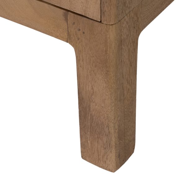 Mueble Tv Natural Madera De Mango Salón 150 X 40 X 60 Cm - Imagen 11