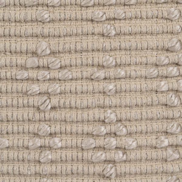 Cojín Beige Algodón Decoración 45 X 45 Cm - Imagen 3