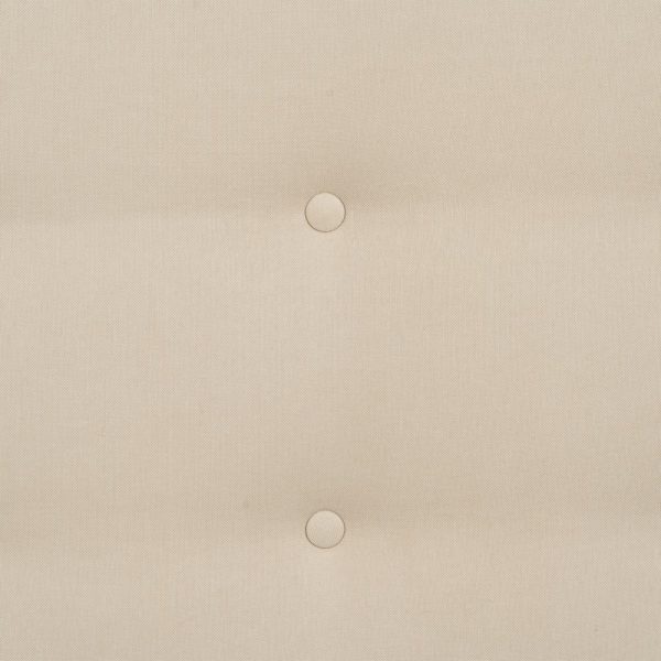 Cabecero Crema Tejido Dormitorio 165 X 8 X 125 Cm - Imagen 5