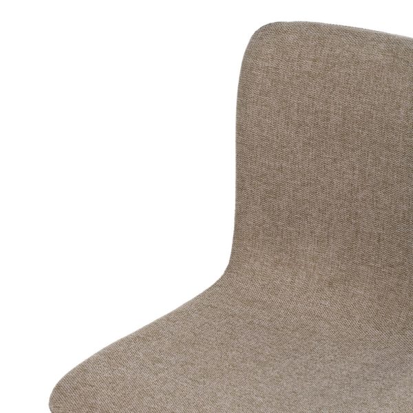 Silla Beige Tejido-Metal Salón 44 X 55 X 82 Cm - Imagen 6